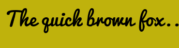 Image with Font Color 000000 and Background Color BFB20C